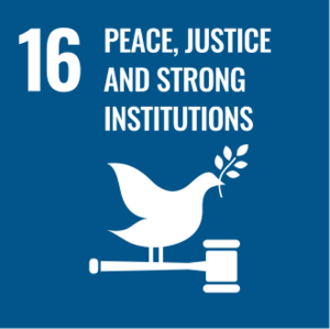 SDG 16 Peace, Justice and Strong Institutions